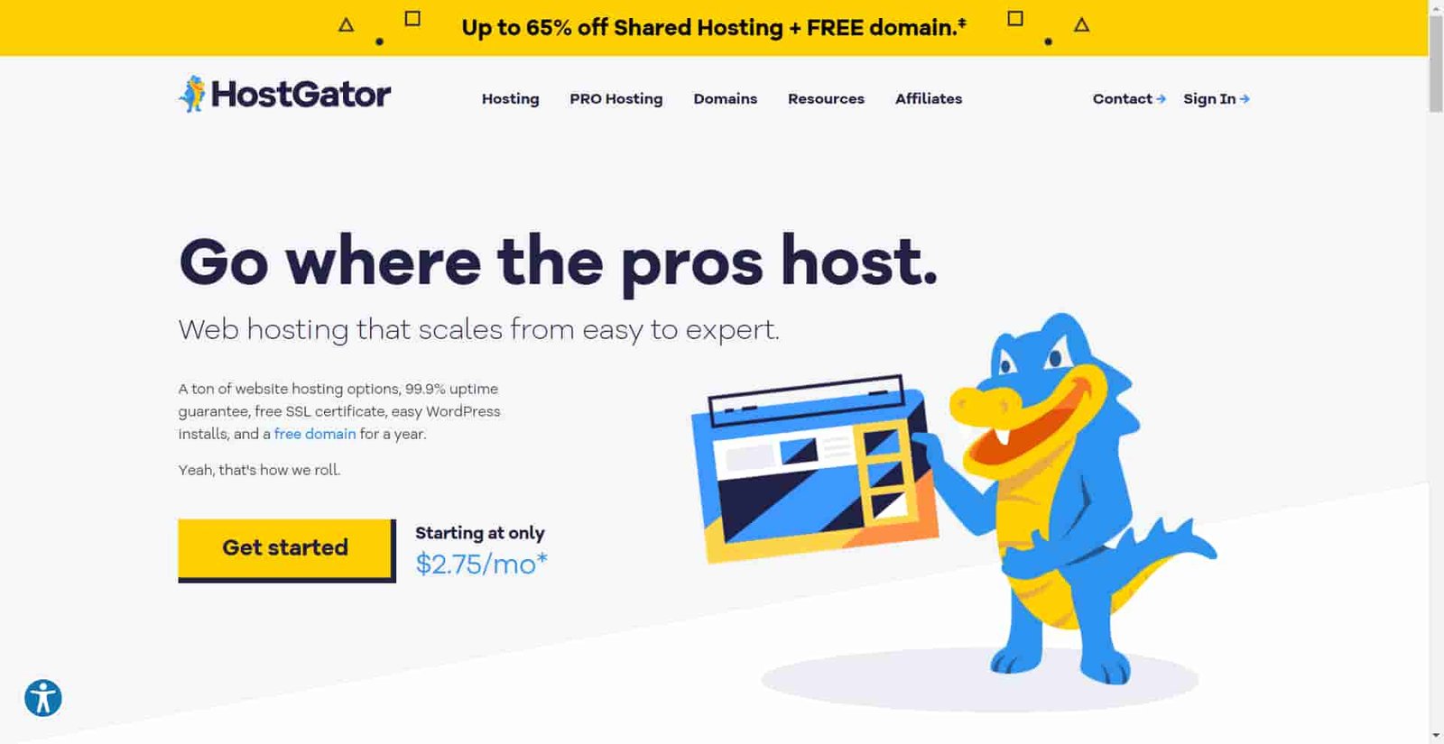 Get Web Hosting Now