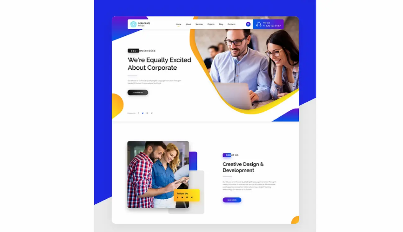Design is an essential criterion in your final choice of theme. Everyone likes to visit a well-designed website. Phlox Pro is a uniquely designed WordPress theme that can grab any visitor's attraction. It has a minimalistic look on every prebuilt demos. All CTA(Call To Action) options have a glowing effect on the demo we are currently reviewing, which will immerse any visitor. All the colors are vibrant enough.
